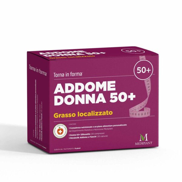 Linea Torna in forma • ADDOME DONNA 50+ Grasso localizzato | MEDIPLANT
