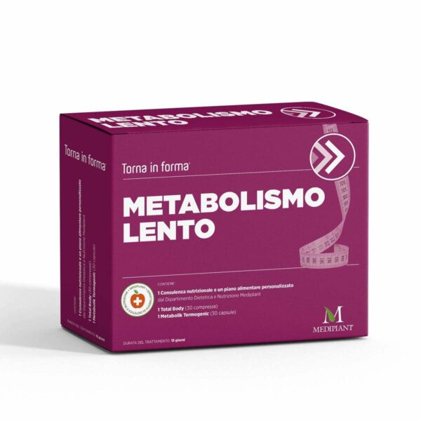 Linea Torna in forma • METABOLISMO LENTO | MEDIPLANT