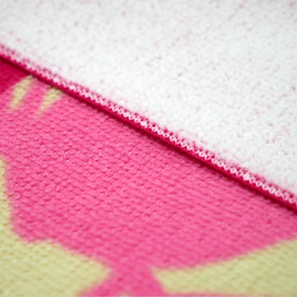TELO MARE IN MICROFIBRA ROSA 90x170 220g/m² TROPEA | LE COMPTOIR DE LA PLAGE - immagine 4