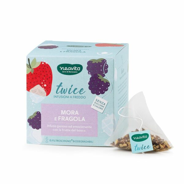 TWICE • INFUSO A FREDDO MORA E FRAGOLA FILTROSCRIGNO | NEAVITA