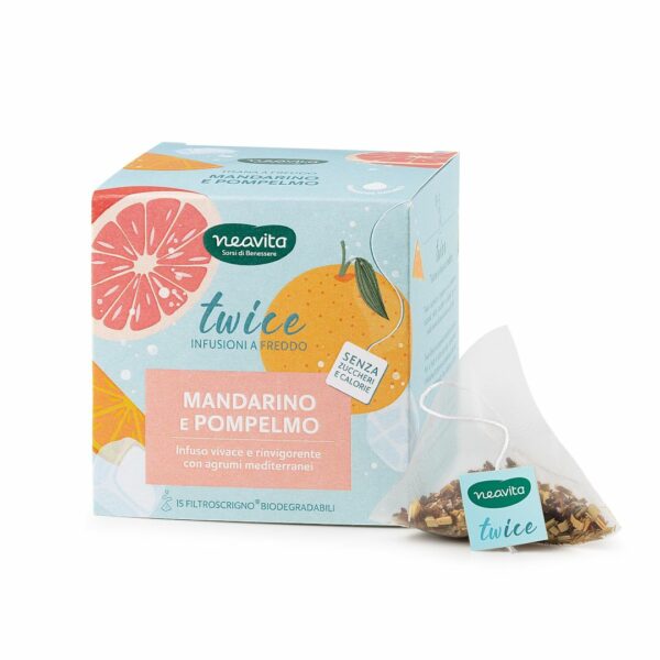 TWICE • INFUSO A FREDDO MANDARINO E POMPELMO FILTROSCRIGNO | NEAVITA