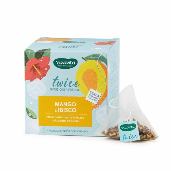 TWICE • INFUSO A FREDDO MANGO E IBISCO FILTROSCRIGNO | NEAVITA