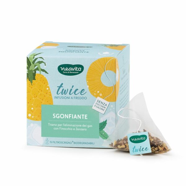 TWICE • TISANA A FREDDO SGONFIANTE FILTROSCRIGNO | NEAVITA