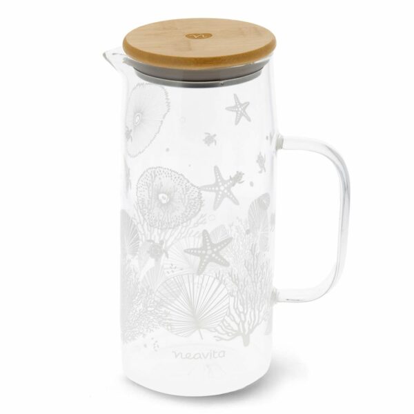 TWICE • CARAFFA IN VETRO CON TAPPO IN LEGNO | NEAVITA