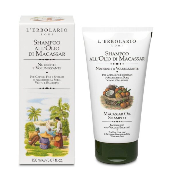 MACASSAR • SHAMPOO ALL'OLIO DI MACASSAR | L'ERBOLARIO