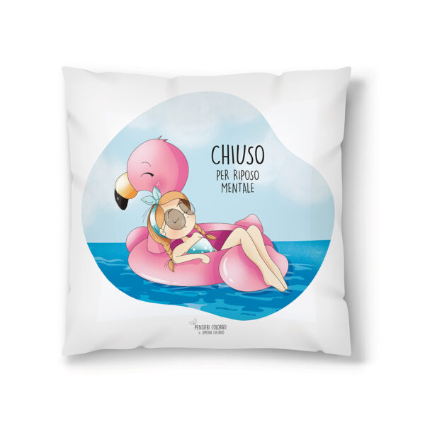 PENSIERI COLORATI • CUSCINO GONFIABILE / CHIUSO PER RIPOSO MENTALE | ITALIAN JOY