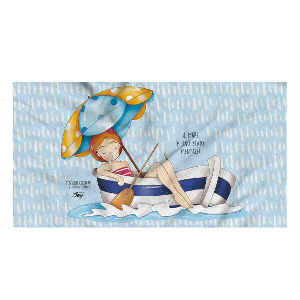 PENSIERI COLORATI • TELO MARE / IL MARE È UNO STATO MENTALE! | ITALIAN JOY