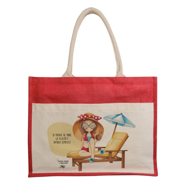 PENSIERI COLORATI • BORSA MARE / DI FRONTE AL MARE LA FELICITÀ È UN’IDEA SEMPLICE! | ITALIAN JOY
