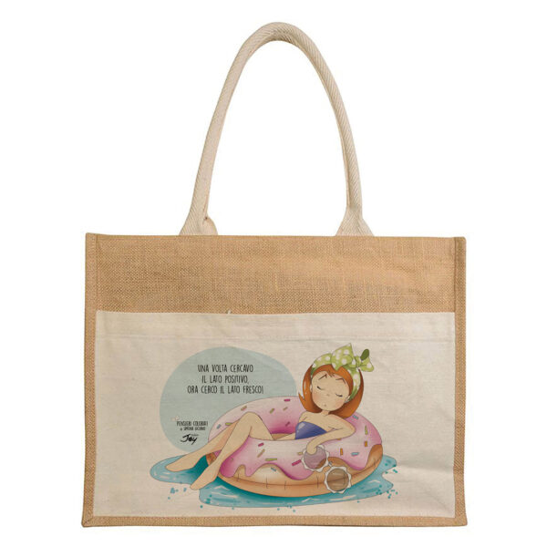 PENSIERI COLORATI • BORSA MARE / UNA VOLTA CERCAVO IL LATO POSITIVO, ORA CERCO IL LATO FRESCO! | ITALIAN JOY