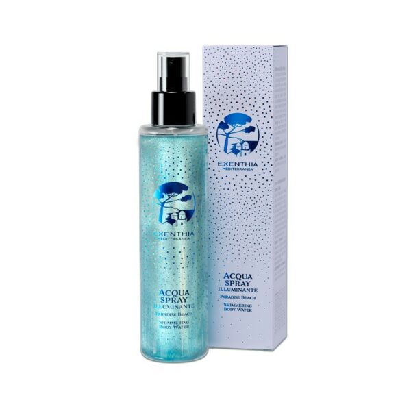 EXENTHIA MEDITERRANEA • ACQUA SPRAY ILLUMINANTE PARADISE BEACH | OFICINE CLEMÀN
