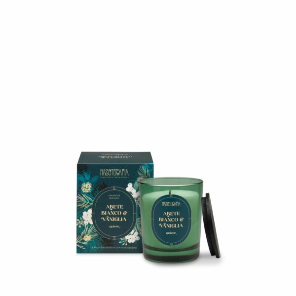 SEASONAL EDITION • ABETE BIANCO E VANIGLIA / CANDELA 180 g | NASOTERAPIA