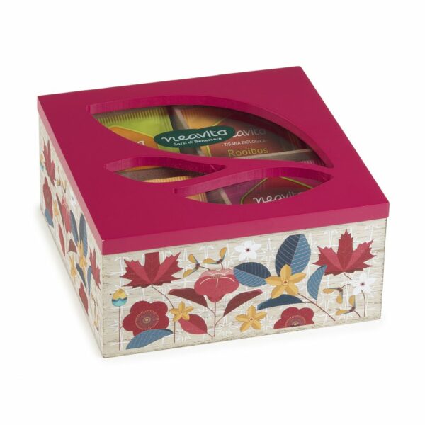 TISANA COLLECTION • COFANETTO LEGNO ROSA 20 FILTRI BIO | NEAVITA