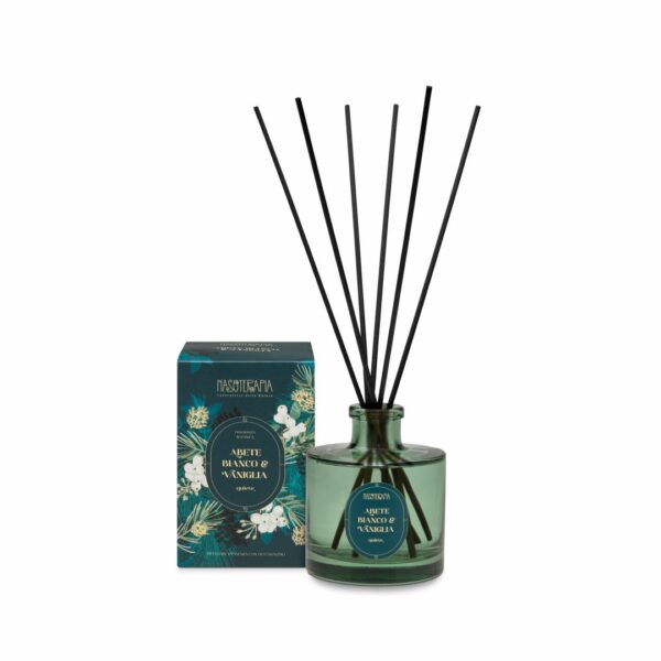 SEASONAL EDITION • ABETE BIANCO E VANIGLIA / DIFFUSORE CON BASTONCINI 200 ml | NASOTERAPIA