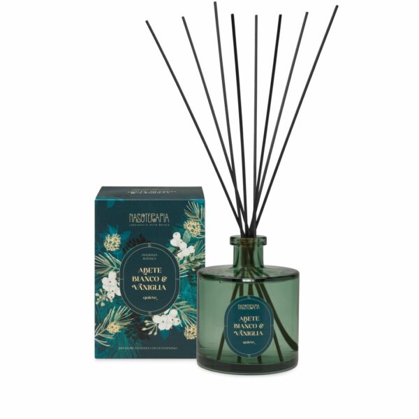 SEASONAL EDITION • ABETE BIANCO E VANIGLIA / DIFFUSORE CON BASTONCINI 500 ml | NASOTERAPIA