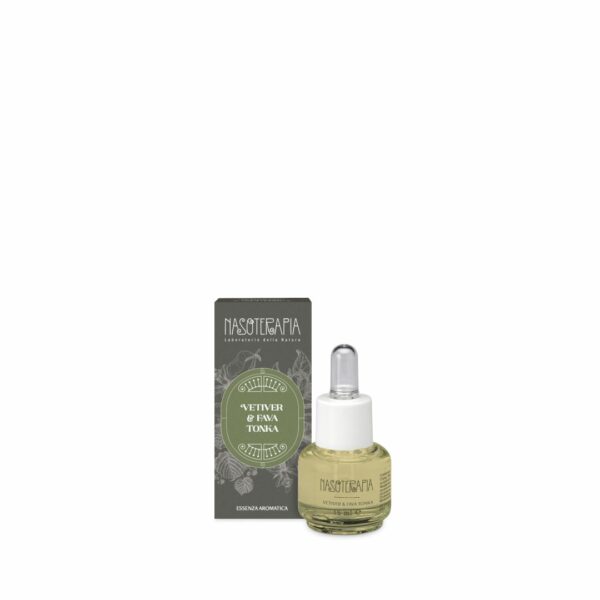 ACCORDI DI FONDO • VETIVER E FAVA TONKA / ESSENZA AROMATICA 15 ml | NASOTERAPIA