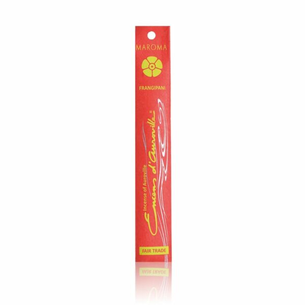 ENCENS D'AUROVILLE STICK FRANGIPANI | MAROMA