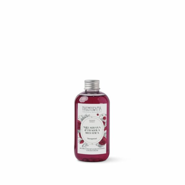 FRAGRANZE BOTANICHE • MELAGRANA E FRAGOLA SELVATICA / RICARICA PER DIFFUSORE 250 ml | NASOTERAPIA