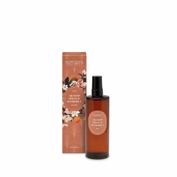 SEASONAL EDITION • ARANCIO DOLCE E MANDORLA / SPRAY AMBIENTE E TESSUTI 100 ml | NASOTERAPIA