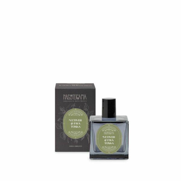 ACCORDI DI FONDO • VETIVER E FAVA TONKA / SPRAY AMBIENTE 100 ml | NASOTERAPIA