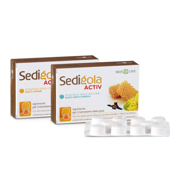APIX • SEDIGOLA ACTIV PASTIGLIE / GUSTO LIMONE | BIOS LINE