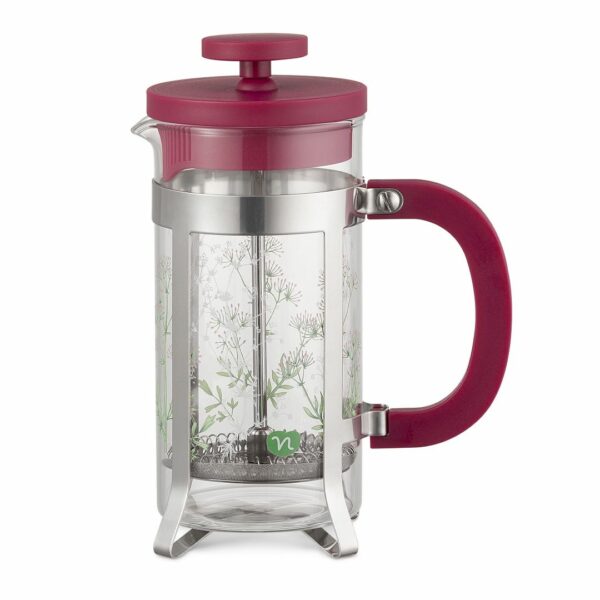HERBARIUM • TEA PLUNGER / TISANIERA A STANTUFFO MAGENTA | NEAVITA