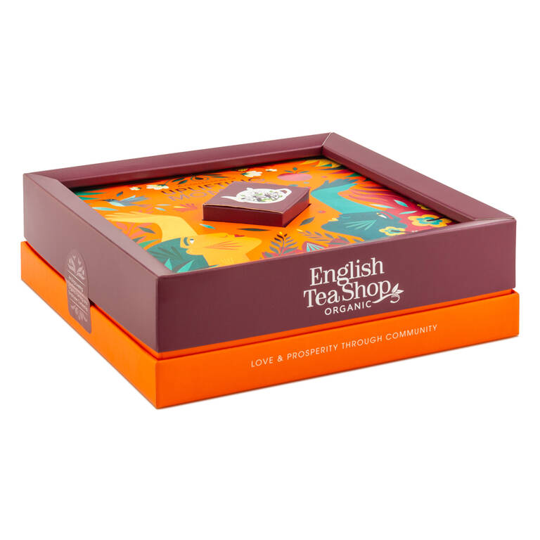 UPLIFTING MOMENTS / CONFEZIONE REGALO DA 32 BUSTINE DI TÈ BIO | ENGLISH TEA SHOP - immagine 2