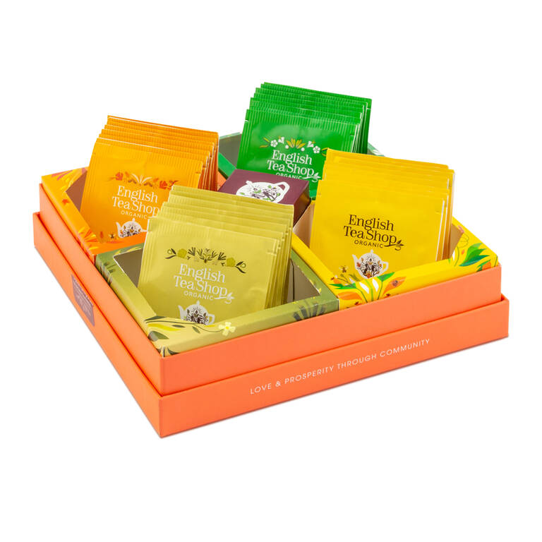 UPLIFTING MOMENTS / CONFEZIONE REGALO DA 32 BUSTINE DI TÈ BIO | ENGLISH TEA SHOP - immagine 4