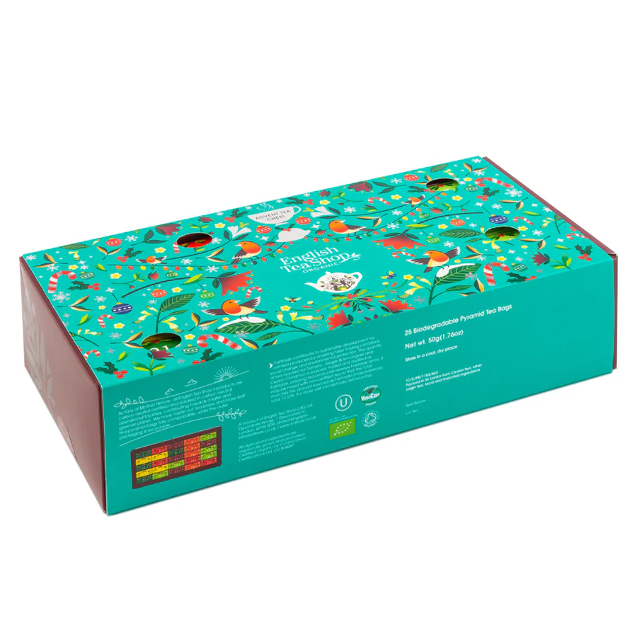 CALENDARIO DELL'AVVENTO TEA CHEST VERDE | ENGLISH TEA SHOP - immagine 2