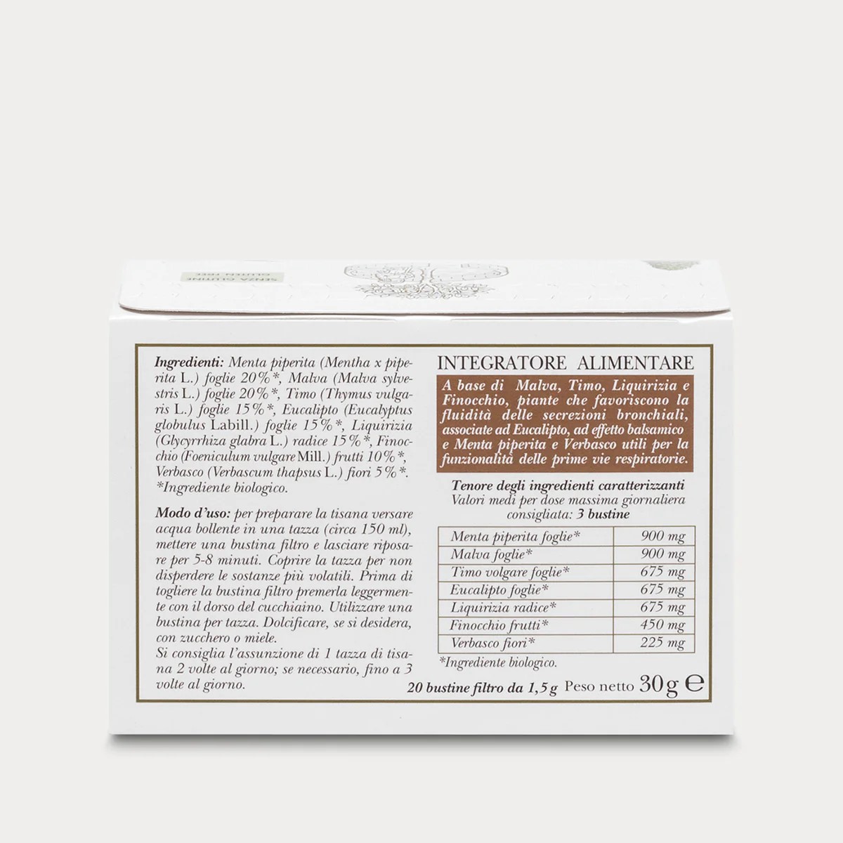 TISANA BIOLOGICA BALSAMIA | ERBAMEA - immagine 2