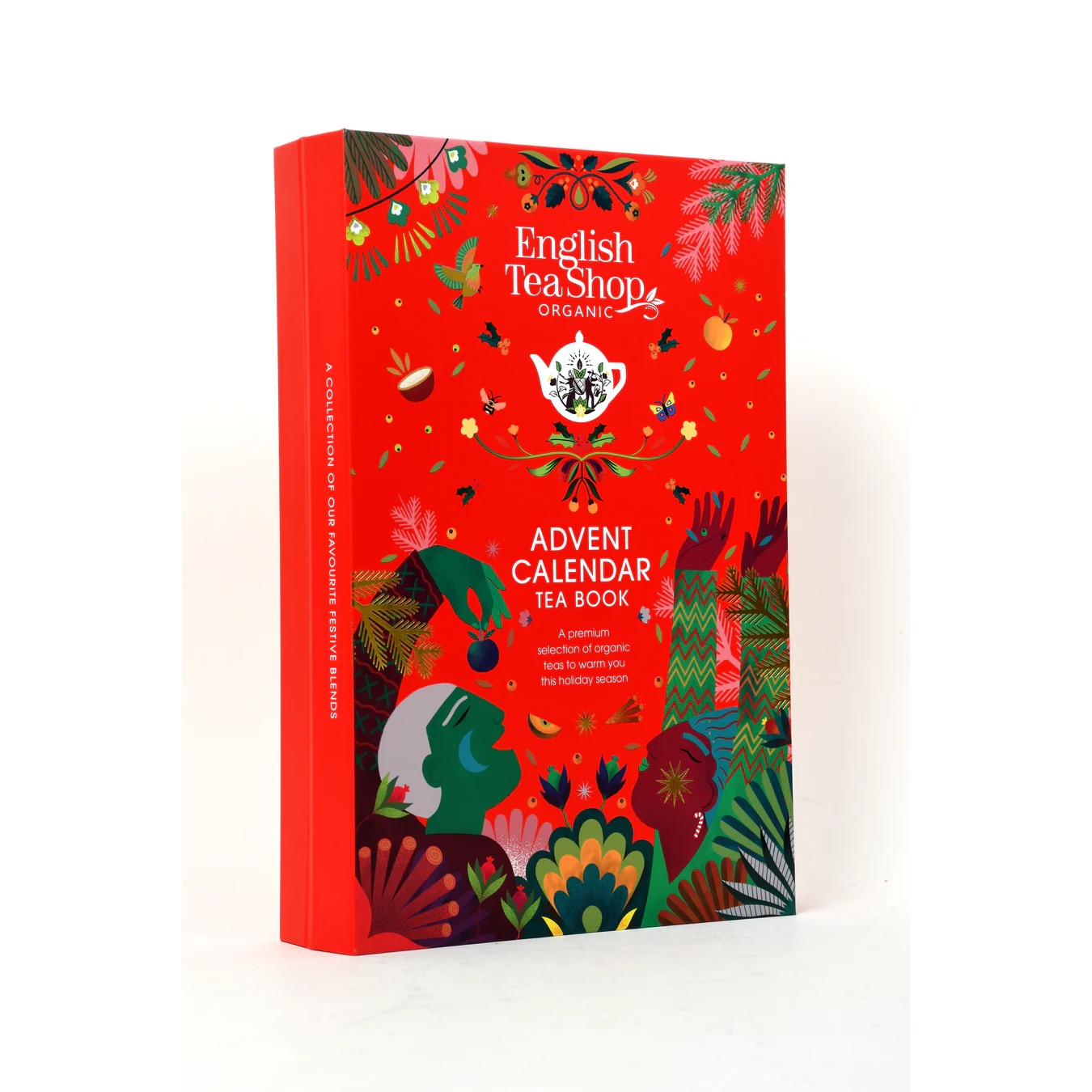 CALENDARIO DELL'AVVENTO TEA BOOK ROSSO | ENGLISH TEA SHOP - immagine 2