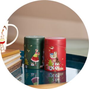 SCATOLA DI LATTA SWEET CHRISTMAS ROSSA | EIGENART