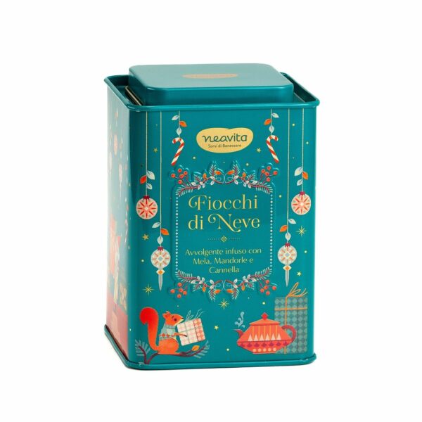 CHRISTMAS INFUSION • SQUARE TIN VERDE | NEAVITA