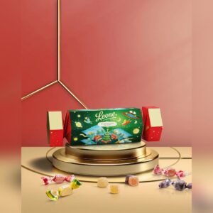 DOLCI SCRIGNI INCANTATI • CONFEZIONE REGALO CRACKER CON GELATINE ASSORTITE | LEONE 1857