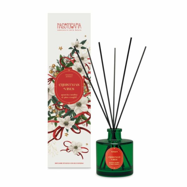 CHRISTMAS VIBES • DIFFUSORE CON BASTONCINI 200 ml | NASOTERAPIA