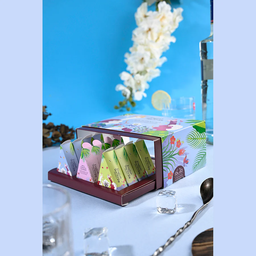 GIN BOTANICALS / CONFEZIONE REGALO 12 PIRAMIDI BIO | ENGLISH TEA SHOP - immagine 4