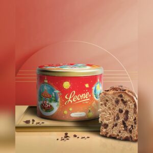 DOLCI SCRIGNI INCANTATI • PANETTONE CON GOCCE DI CIOCCOLATO | LEONE 1857