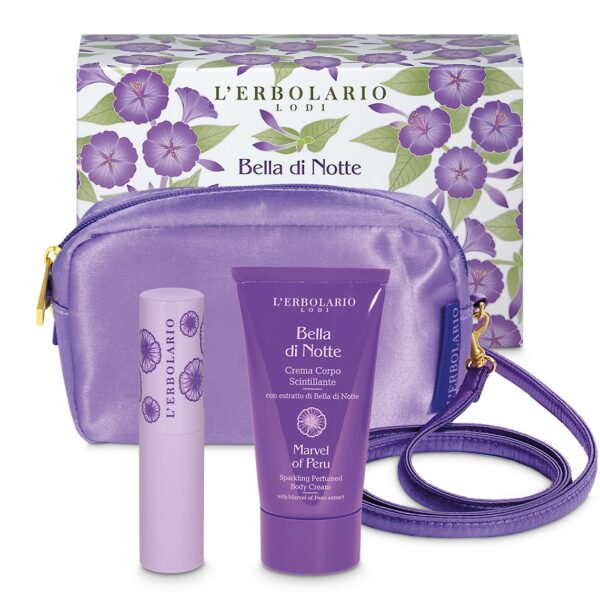 BELLA DI NOTTE • MINI BEAUTY BAG SERATA SCINTILLANTE  | L’ERBOLARIO