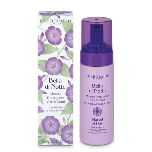 BELLA DI NOTTE • MOUSSE DETERGENTE VISO & MANI | L’ERBOLARIO