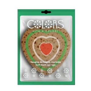 COLORS • SPUGNA DA BAGNO MORBIDA / CUORE | EFAS