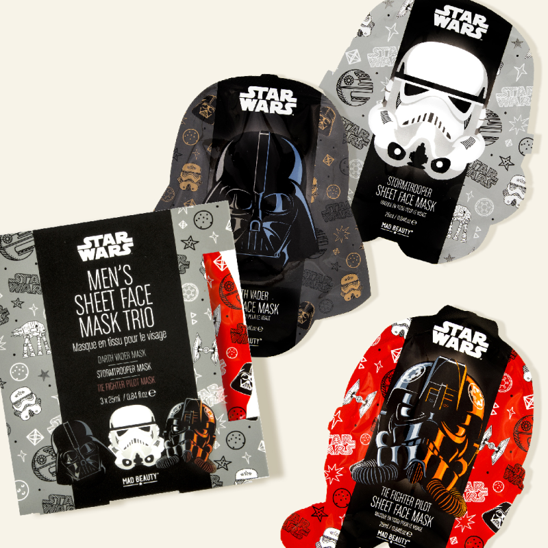 SET REGALO MASCHERE VISO STAR WARS | MAD BEAUTY - immagine 3