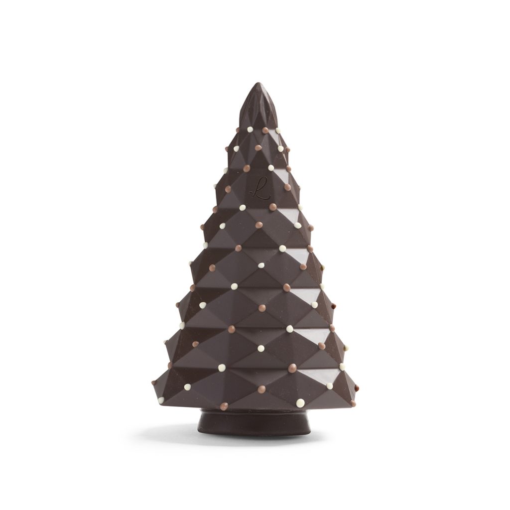 LA PERLA DI NATALE • ALBERO DI CIOCCOLATO FONDENTE / 250g | LA PERLA DI TORINO - immagine 3
