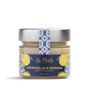 LIMONCELLO E MERINGA • CREMA SPALMABILE BIANCA / 150g | LA PERLA DI TORINO