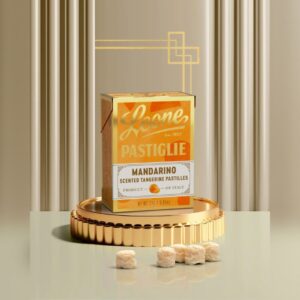 SCATOLETTA PASTIGLIE MANDARINO | LEONE 1857