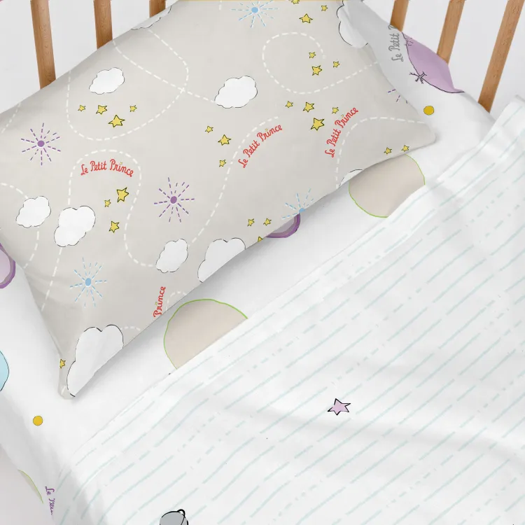 COPRILETTO TRAPUNTATO LEGGERO IN COTONE IL PICCOLO PRINCIPE 100x130 cm - immagine 4