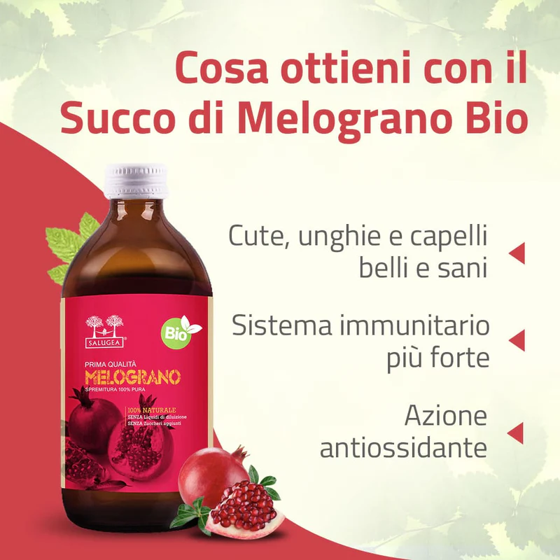 SUCCO DI MELOGRANO BIO | SALUGEA - immagine 2
