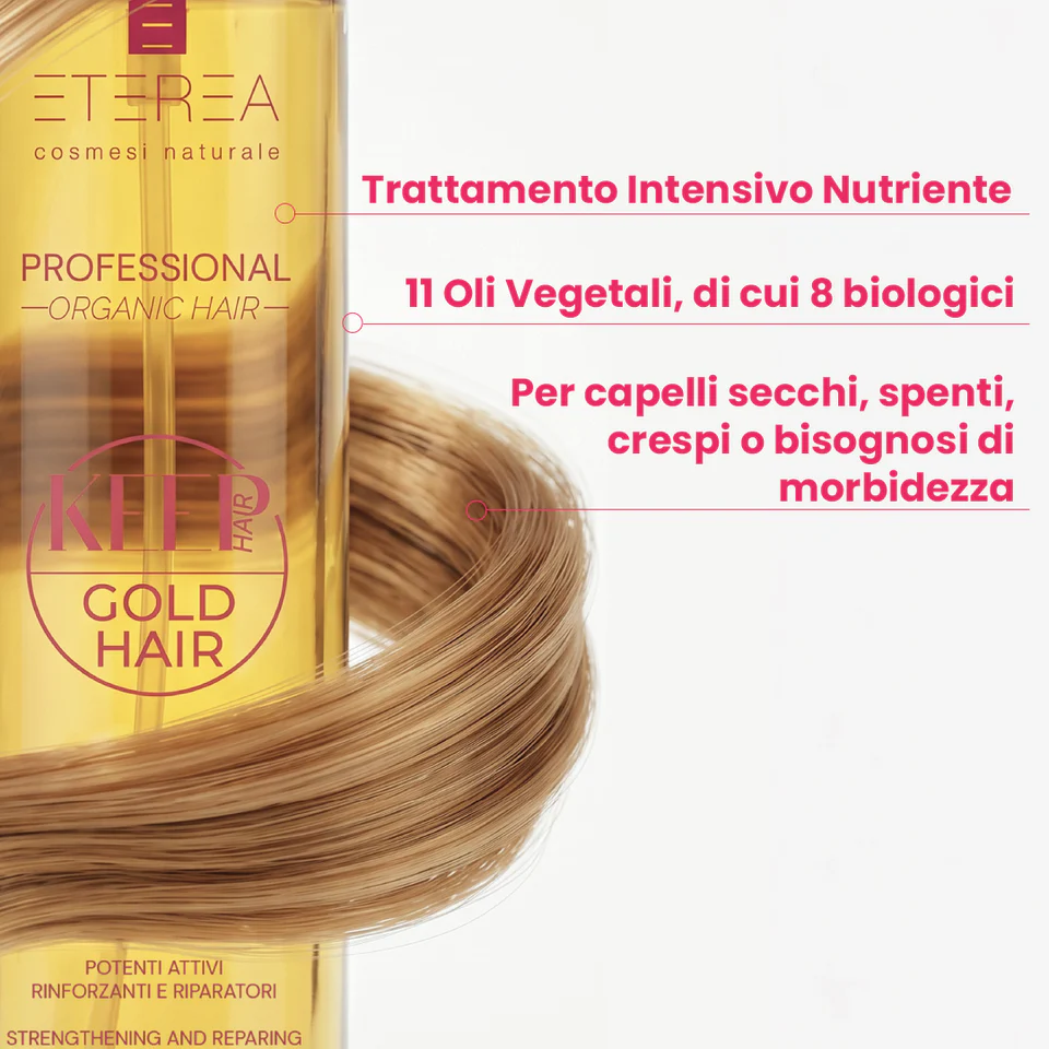 KEEP HAIR • GOLD HAIR | ETEREA - immagine 3