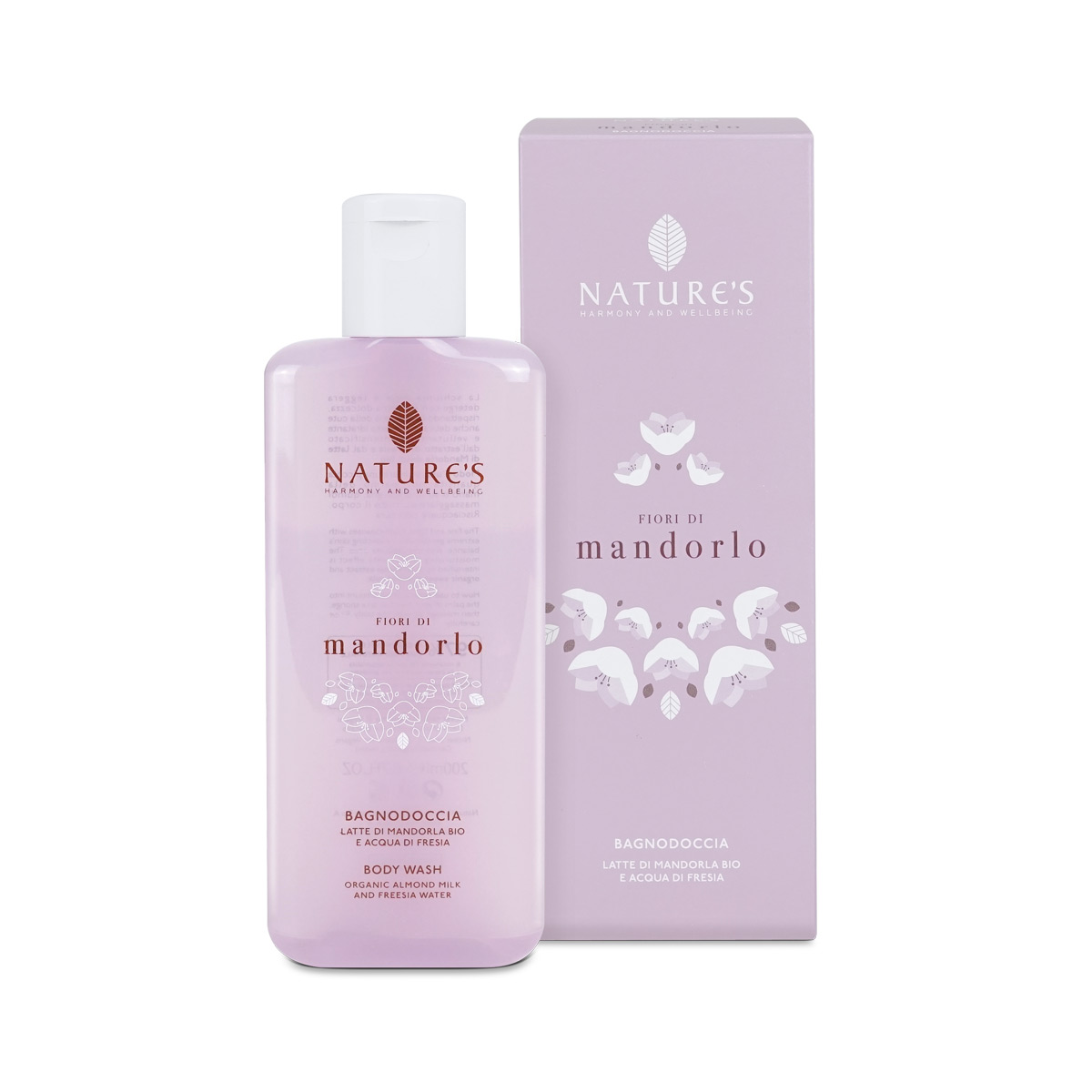 FIORI DI MANDORLO • BAGNODOCCIA 200ml | NATURE’S
