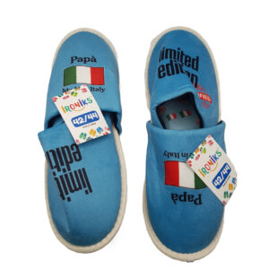 PANTOFOLE PAPÀ MADE IN ITALY LIMITED EDITION / TAGLIA 42-44 | IRONIKS