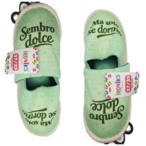 PANTOFOLE SEMBRO DOLCE MA SOLO SE DORMO / TAGLIA 37-39 | IRONIKS